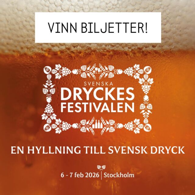 Äntligen är det dags för andra upplagan av Svenska Dryckesfestivalen 6-7 feb på Münchenbryggeriet!Svenska Dryckesfestivalen är en hyllning till svensk dryck gjord på svensk råvaror. På plats har du möjlighet att prova dryck från ett 30-tal producenter uppdelat i sju kategorier; alkoholfritt, mjöd, frukt-& bärvin, cider, vin, sprit och öl. Utställare med Must och Cider som du kan träffa och prova dryck från är Köpings Must & Cider @kopingsmusteri , Hjulsjö 103 @103cider , Sent Om Cider @sentomcider , BRUTES @brutescider , BUTE Iscider @butecider och MUST Energy. Dessutom finns det provningar man kan köpa externa biljetter till, bland annat en med Vildmust av Diego på Östersken @ostersken och ”Svensk cider möter svensk ost” med Per Styregård @perstyregardNu lottar vi ut entrébiljetter till festivalen för dig och en vän! 4 vinnare dras den 2 februari och meddelas i DM på Instagram eller Facebook.Gör såhär:
- Tagga en kompis du vill gå med
- Följ @svenskmustocider & @svenskadryckesfestivalen.se Varmt välkomna!